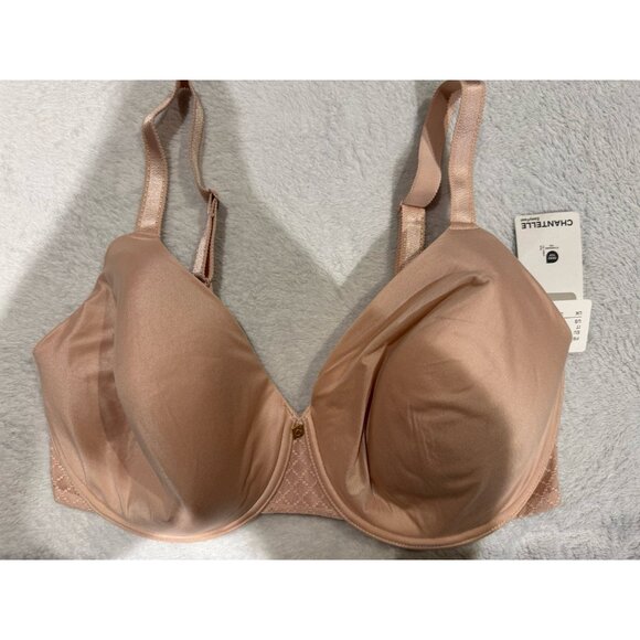 Chantelle 16M6 Norah Chic T-Shirt Underwire Bra Pink Size 36G - Picture 4 of 5